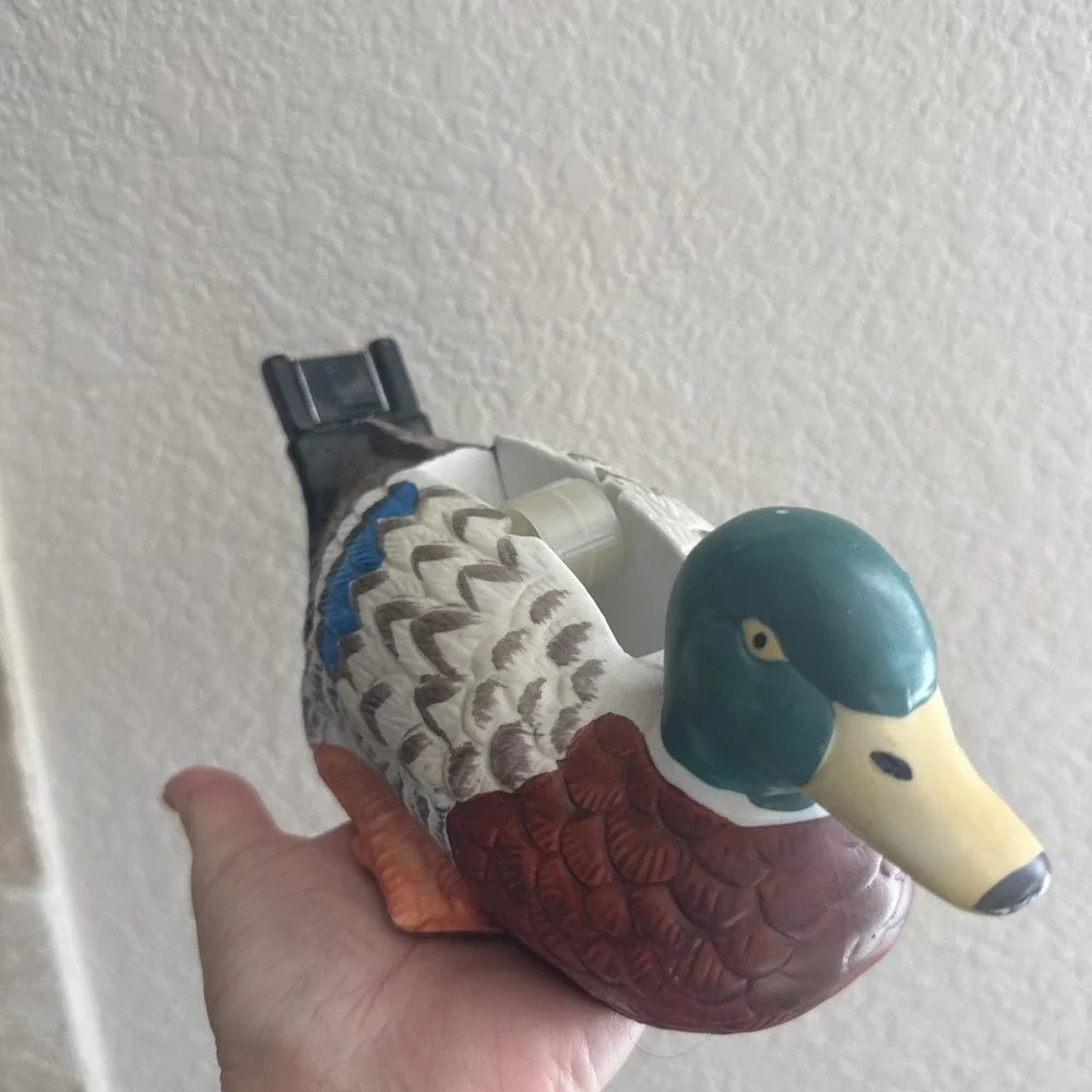 VTG Mallard Duck Standard Tape Dispenser Pond Woodland Animal Decor
